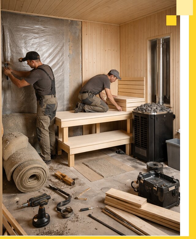 Проекты саун под ключ в Барнауле дизайн и строительство