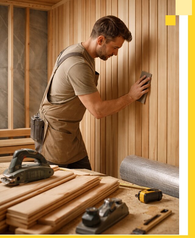 Профессиональная отделка саун и парных под ключ в Барнауле