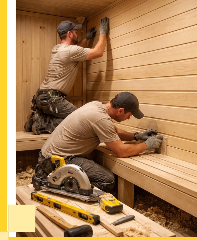 Обшивка саун вагонкой в Барнауле от 2529 р. | ЭриданБрн