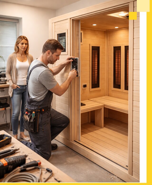 Инфракрасные сауны под ключ в Барнауле продажа и установка