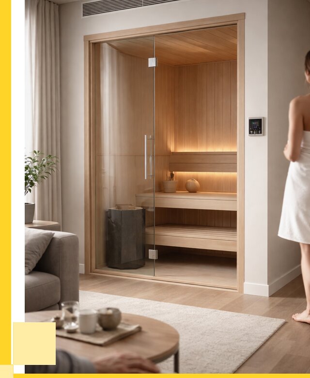 Сауна в квартире под ключ в Барнауле от 121392 р. ЭриданБрн