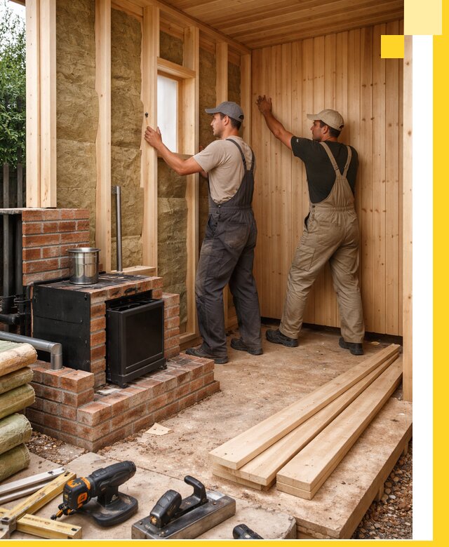 Строительство и установка дачных саун под ключ в Барнауле