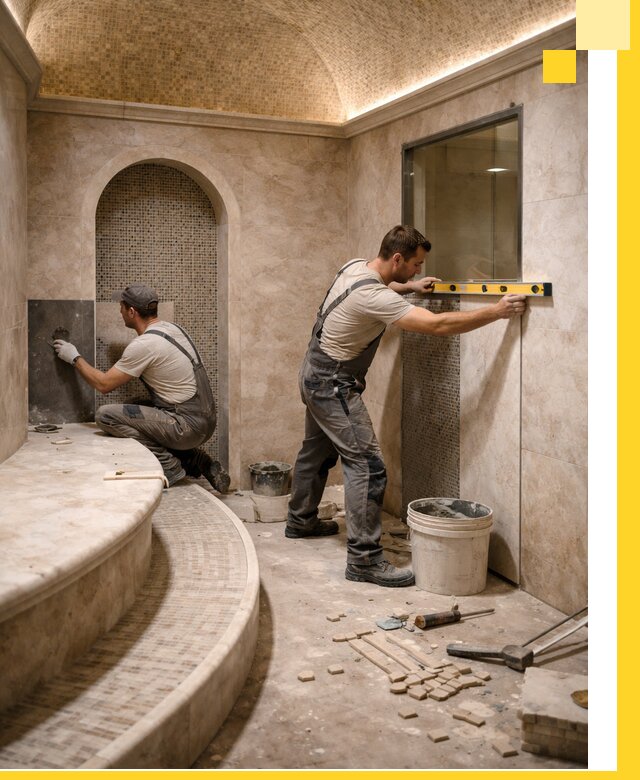 Проектирование и строительство саун с хамамом под ключ в Барнауле