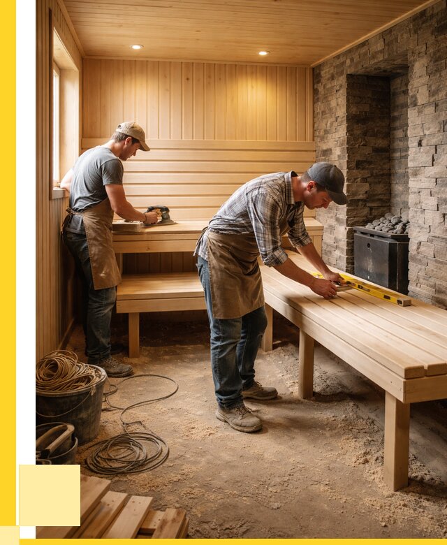 Отделка бани в Барнауле: внутренняя отделка от 3035 р. | ЭриданБрн