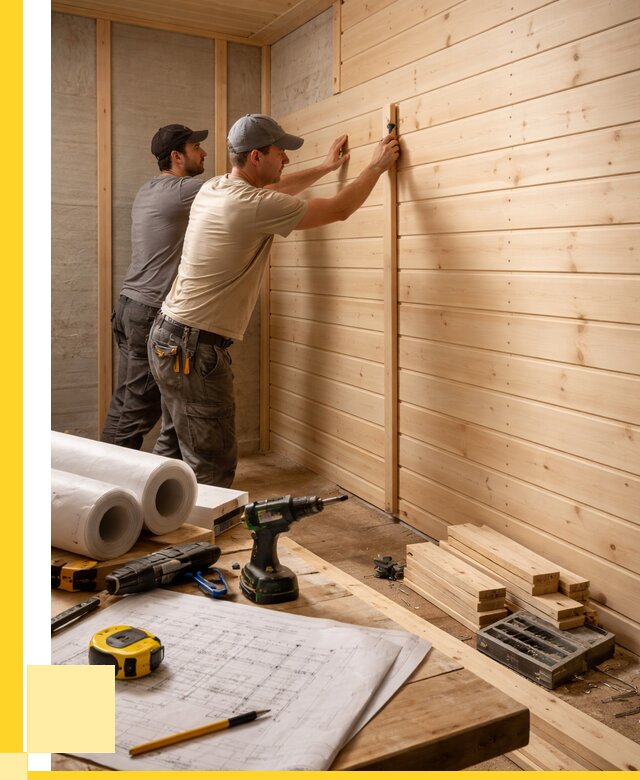 Обшивка бани вагонкой в Барнауле от 1214 р., ЭриданБрн