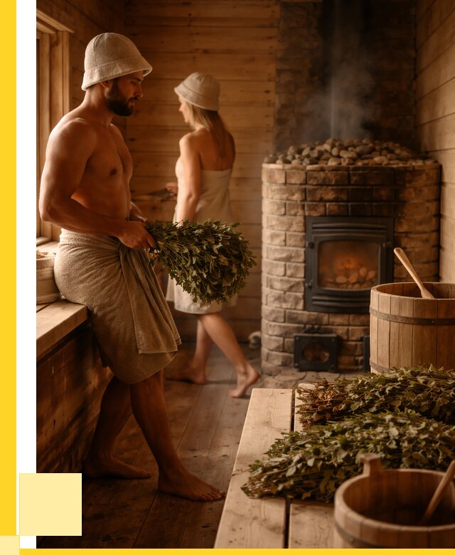 Русские бани в Барнауле: проекты и дизайн от 354060 р. | ЭриданБрн