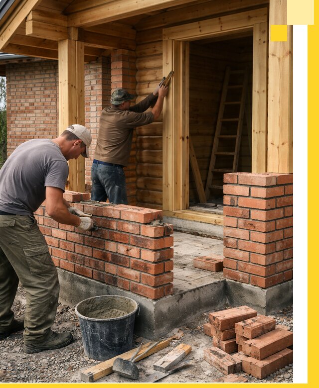 Строительство кирпичных бань под ключ в Барнауле с гарантией качества