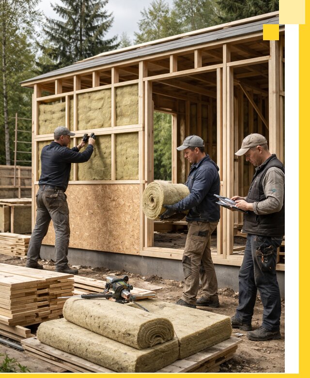 Проектирование и строительство каркасных бань в Барнауле под ключ