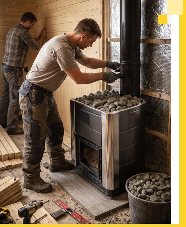 Проектирование и строительство парилок для бани в Барнауле под ключ