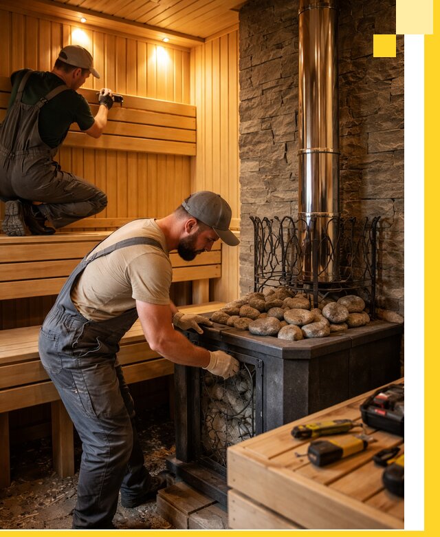 Комплексный дизайн бань, саун и зон отдыха в Барнауле