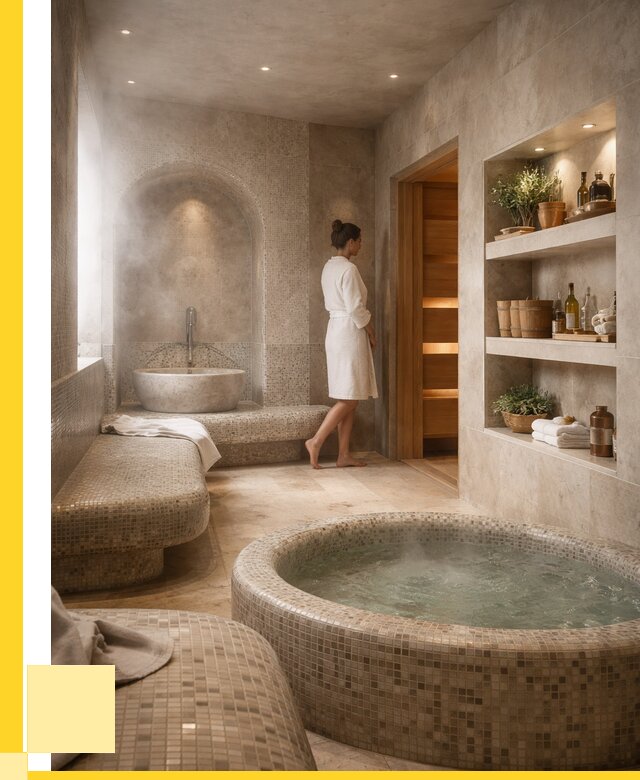 Строительство бани с хамамом в Барнауле от 758700 р. | ЭриданБрн