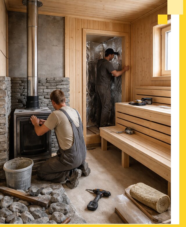 Строительство и изготовление бань под ключ в Барнауле