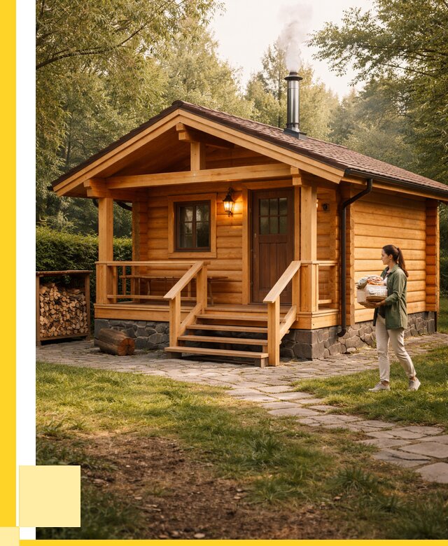 Купить баню под ключ в Барнауле от 657540 р. | ЭриданБрн