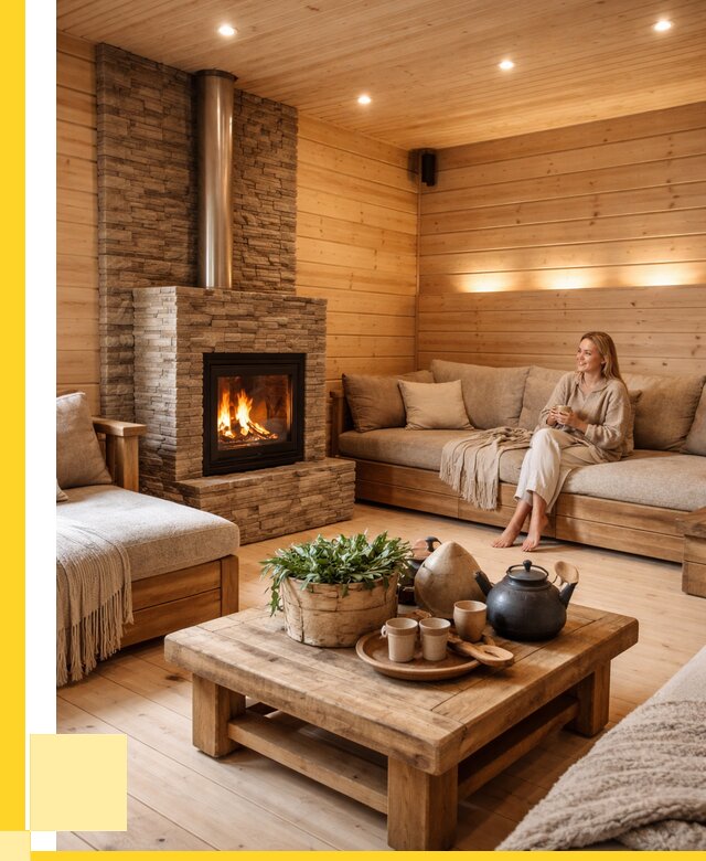 Проект бани с комнатой отдыха в Барнауле от 35406 р. | ЭриданБрн