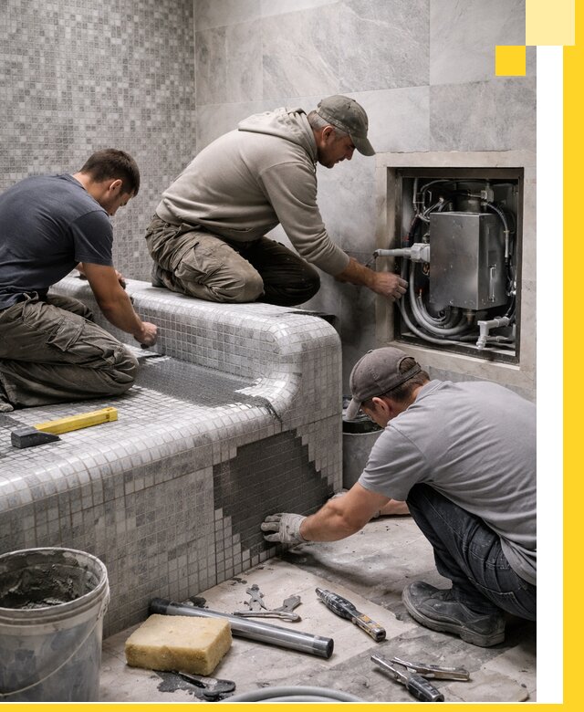 Проекты хамамов под ключ в Барнауле и дизайн и строительство