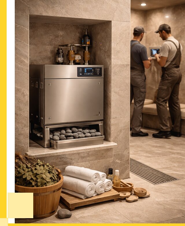 Парогенераторы для хамама в Барнауле от 75870 р. | ЭриданБрн