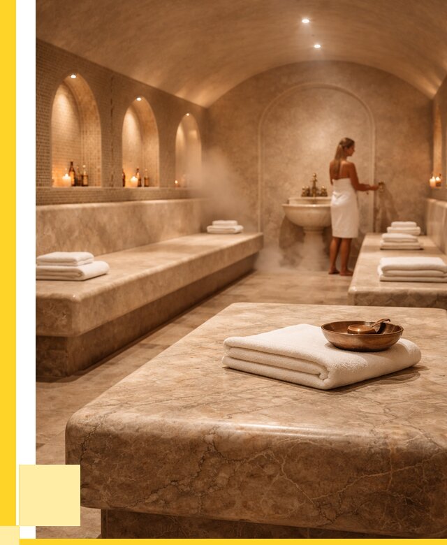 Лежаки для хамама в Барнауле под ключ от 35406 р. | ЭриданБрн