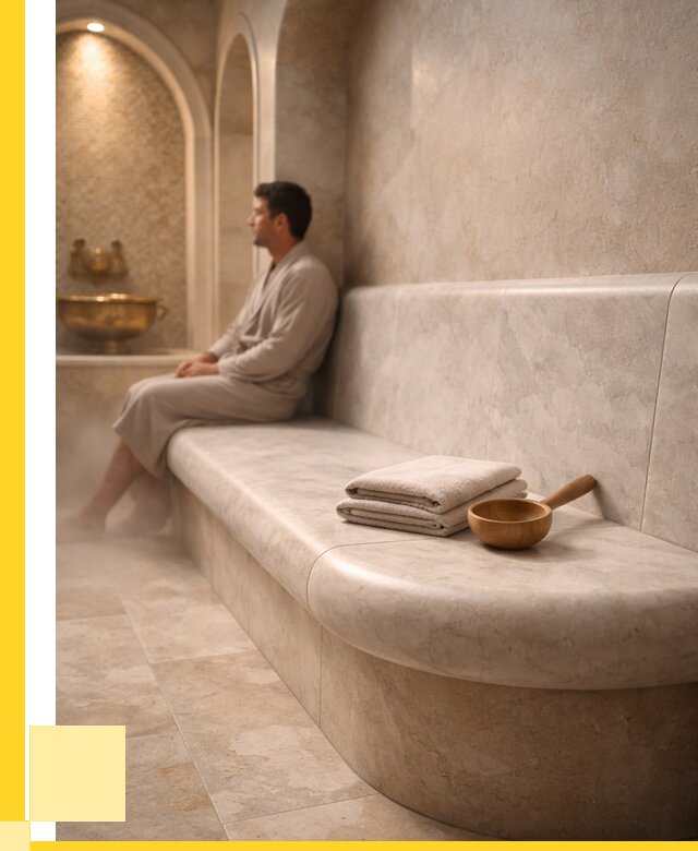 Сиденья для хамама в Барнауле под ключ от 12139 р. | ЭриданБрн